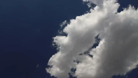Beautiful clouds flying in the air Stock Footage 135192273