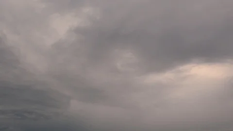 Beautiful clouds moving, timelapse clouds Stock Footage 125446862
