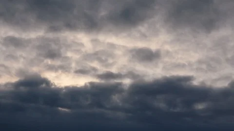Beautiful clouds moving, timelapse clouds Stockbeeldmateriaal 125447368