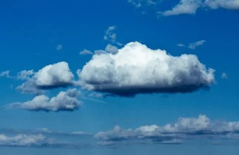 Beautiful clouds Stock Photos