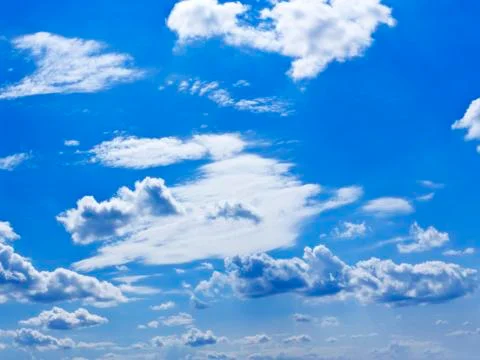 Beautiful clouds Stock Photos