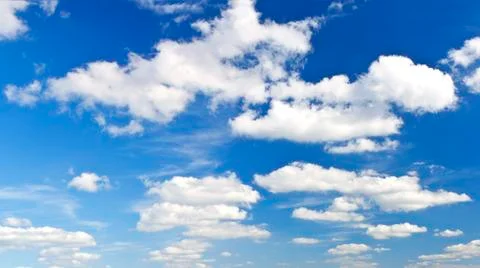 Beautiful clouds Stock Photos