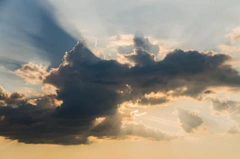 Beautiful clouds Stock Photos