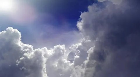 Beautiful clouds Stock Photos