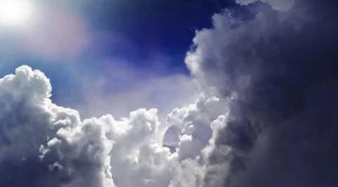 Beautiful clouds Stock Photos