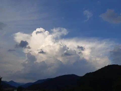 Beautiful clouds Stock Photos