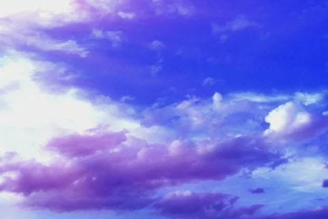 Beautiful Clouds in the Sky Stock Footage 372288