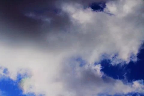 Beautiful clouds in the sky Stock Photos