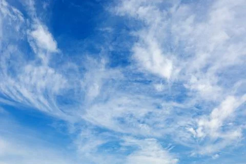 Beautiful clouds in sky Stock Photos