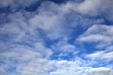 Beautiful clouds in the sky Foto stock