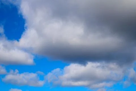 Beautiful clouds in the sky Stock Photos