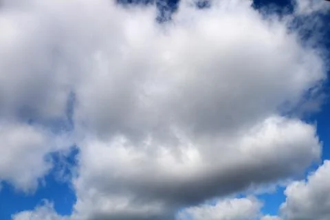 Beautiful clouds in the sky Stock Photos