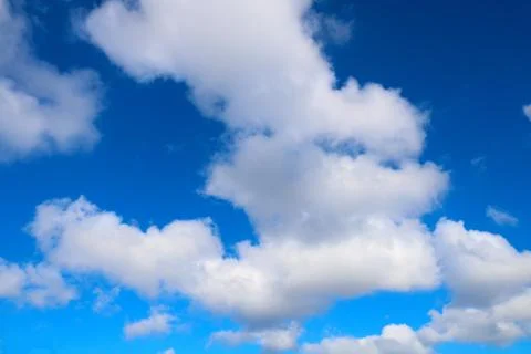 Beautiful clouds in the sky Stock Photos