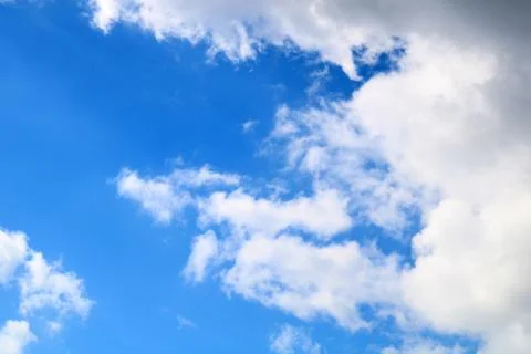 Beautiful clouds in the sky Stock Photos