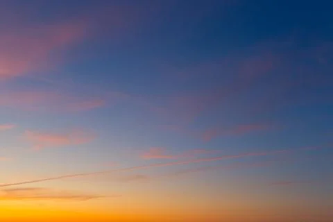 Beautiful clouds on the sky Stock Photos