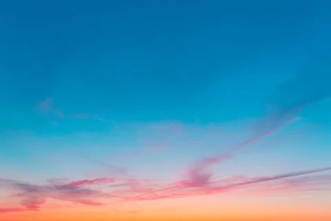 Beautiful clouds on the sky Stock Photos