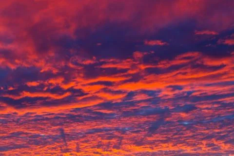 Beautiful clouds on the sky Stock Photos