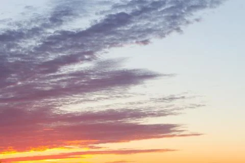 Beautiful clouds on the sky Stock Photos
