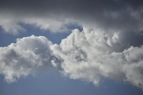 Beautiful clouds in the sky 库存照片