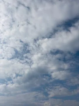 Beautiful clouds in the sky Stock Photos