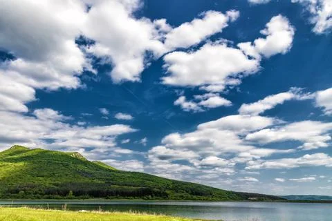 Beautiful clouds in the sky Stock Photos