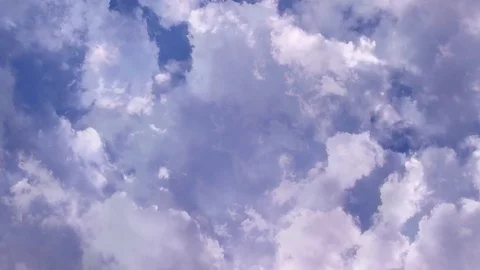 Beautiful clouds in the sky, time lapse, computer generated Stock-Footage 71182979