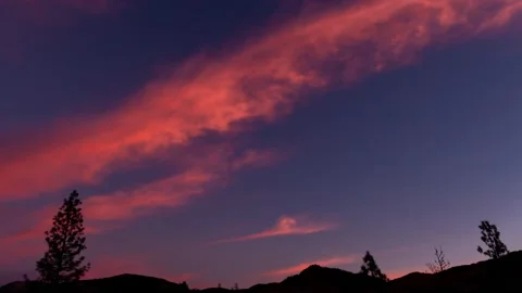 Beautiful Clouds in this Sunrise Time-lapse. Stock Footage 144563432