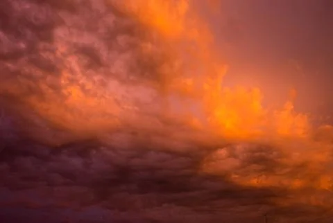 Beautiful clouds at sunset. abstract background Stock Photos