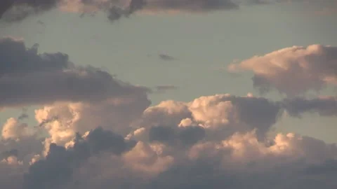 Beautiful clouds at sunset Video stock 137657089