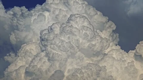 Beautiful clouds swirl in the sky Stock Footage 278519174