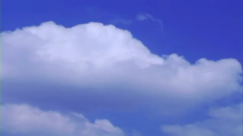 Beautiful clouds time lapse video. 3 Stock Footage 35091490
