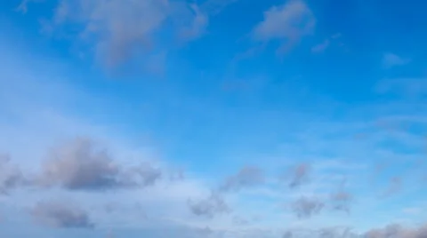 Beautiful clouds timelapse (1080p) Stock Footage 979730