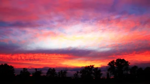 Beautiful clouds. Timelapse 1080p Video stock 8521961
