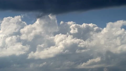 Beautiful clouds timelapse Stock Footage 138167941