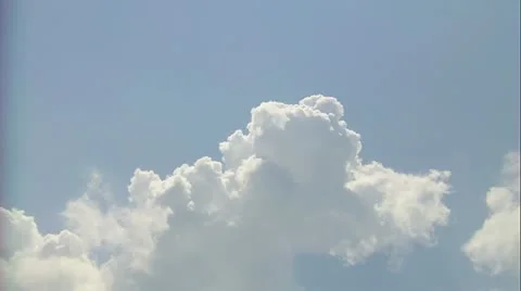Beautiful Clouds Timelapse pt1 Stock Footage 11429747