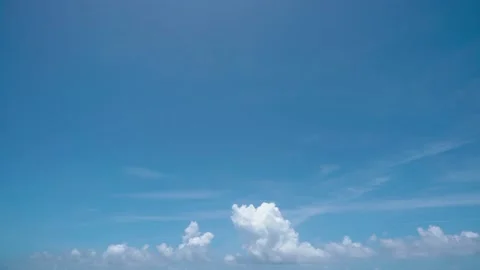 Beautiful cloudscape 4k stock video footage. Stock Footage 157409686