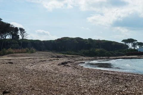 Beautiful cloudscape and beach Фото