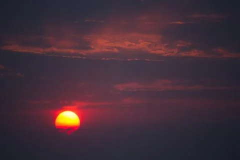 Beautiful cloudscape background Stock Photos