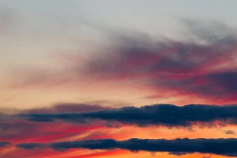 Beautiful cloudscape background Stock Photos