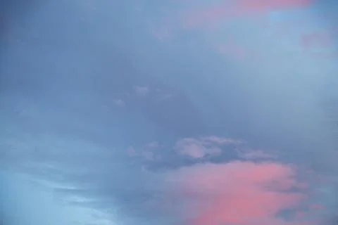 Beautiful Cloudscape with Dramatic Sky and Scenic Nature Background, No Peo.. Stock Photos