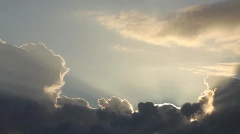 Beautiful cloudscape Stock Footage 51086902