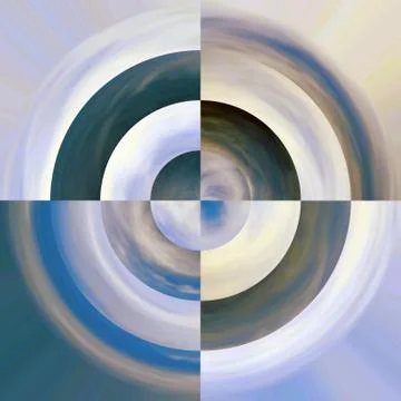 Beautiful cloudscape Ilustración de archivo