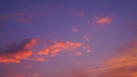 Beautiful cloudscape with large, building clouds Stock Footage 95117335