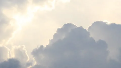 Beautiful cloudscape moving timelapse Stock-Footage 40069114