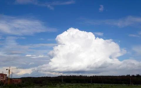 Beautiful cloudscape Foto stock