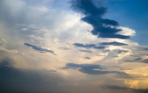 Beautiful cloudscape Stock-Fotos