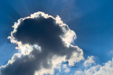 Beautiful cloudscape Foto stock