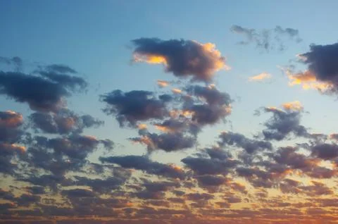 Beautiful cloudscape 写真素材