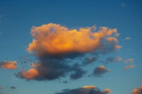 Beautiful cloudscape 写真素材