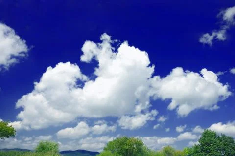 Beautiful cloudscape Stock Photos